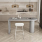 40-inch Height Bar Table Contemporary Wood Top Bar Table for Living Room Clearhalo 'Bar Furniture' 'Bar Tables' 'bar_tables' 'furn' 'furn_bar_tables' 'Furniture' 'furniture_bar_tables' 'Kitchen & Dining Furniture' 1200x1200_9687261d-9696-4d99-bf45-d3d3aee77eab