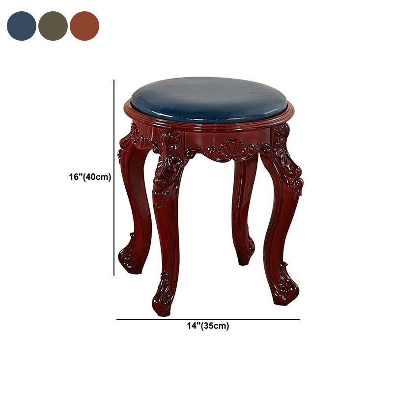 Gold Water Resistant Standard Round Leather Standard for Home Decor Clearhalo 'furn' 'furn_ottomans_poufs' 'Furniture' 'Living Room Furniture' 'Ottomans & Poufs' 'ottomans_poufs' 1200x1200_9687bf7b-64da-4389-8443-5d6febe96de6