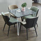 Square Sintered Stone Three-Color Dining Table Industrial 4 Legs Table for Dining Room Clearhalo ' dining_table' 'Dining Tables & Seating' 'Dining Tables' 'furn' 'furn_dining_table' 'Furniture' 'furniture_dining_table' 'Kitchen & Dining Furniture' 'kitchen&dining_furn' 'kitchen' 'kitchen_dining_table' 1200x1200_968907f1-f833-4b6f-83e7-149e44ad1619
