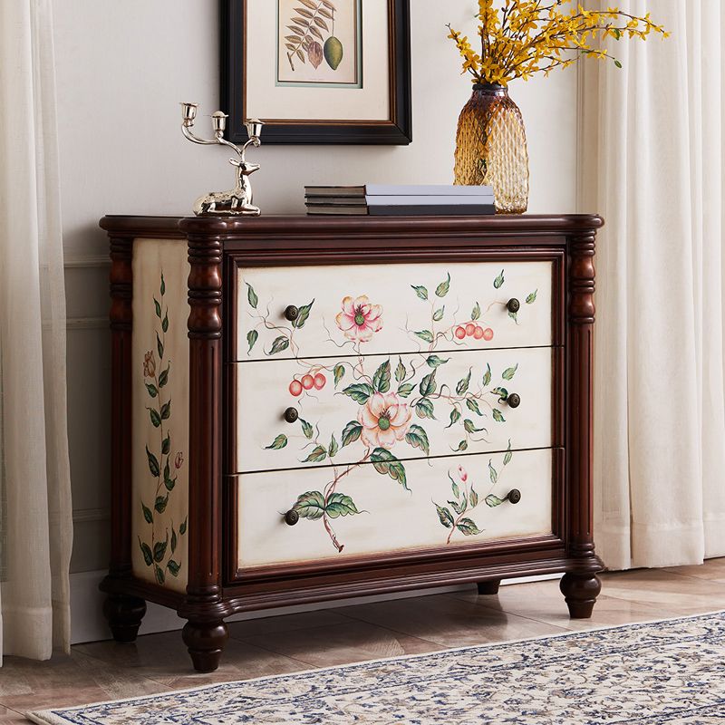 Traditional Storage Chest Dresser Solid Wood Dresser , 15.6 Inch W Clearhalo 'Bedroom Furniture' 'Dressers & Chests' 'dressers_chests' 'furn' 'furn_dressers_chests' 'Furniture' 1200x1200_96891596-7072-4dd2-9147-22e625f9a8fe