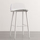 Modern Armless Backrest Counter Stool Iron Kitchen Bar Stool with Acrylic Seat and Pedal Clearhalo 'Bar Furniture' 'Bar Stools' 'bar_stools' 'furn' 'furn_bar_stools' 'Furniture' 'furniture_bar_stools' 'Kitchen & Dining Furniture' 1200x1200_968fdeee-5474-4232-9fe4-65d80e15d394