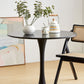 Simplicity Style Round Table Wood Dining Site Table with Tulip Base Clearhalo 'Dining Tables & Seating' 'Dining Tables' 'dining_table' 'furn' 'furn_dining_table' 'Furniture' 'Kitchen & Dining Furniture' 1200x1200_969249d7-306f-4ac2-b53e-92a98b701606