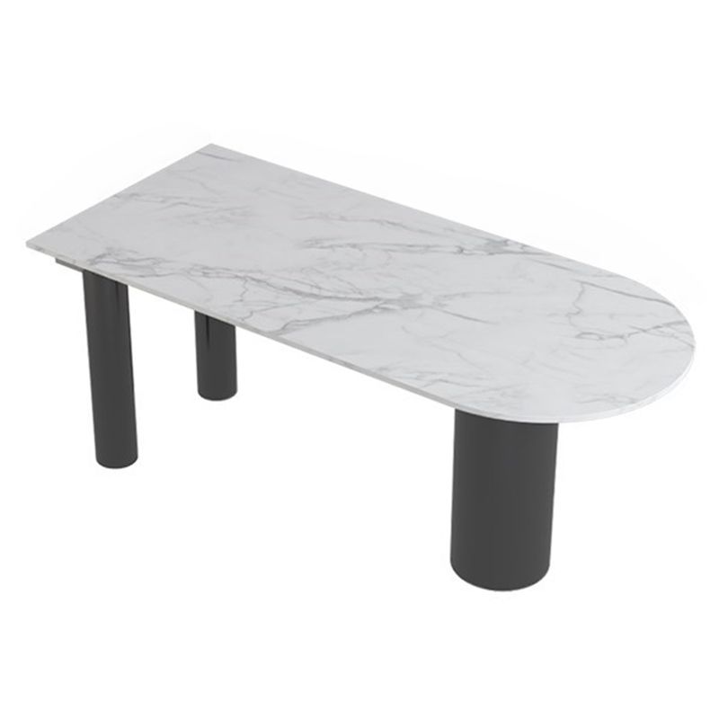 Minimalist Home Table and Chair Set 1/4/5 Pieces Sintered Stone Dining Furniture Clearhalo 'Dining Room Sets' 'Dining Tables & Seating' 'dining_room_set' 'furn' 'furn_dining_room_set' 'Furniture' 'Kitchen & Dining Furniture' 1200x1200_9692f527-e629-4082-b511-77903d6dd96d