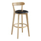 Scandinavian Matte Finish Upholstered Bar Stools Living Room Footrest Stool Clearhalo 'Bar Furniture' 'Bar Stools' 'bar_stools' 'furn' 'furn_bar_stools' 'Furniture' 'furniture_bar_stools' 'Kitchen & Dining Furniture' 1200x1200_969306d3-3a38-4dd7-a530-91c2c7e57449