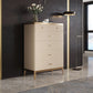 Cómoda cómoda de almacenamiento de estilo moderno, cómoda de almacenamiento de madera maciza para dormitorio