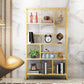 Etagere boekenplank moderne metel boekenplank voor woonkamer 70,9 "h x 11.8" w