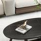 17.7" Tall Iron Cross Legs Cocktail Table Oval Slate Top Coffee Table Clearhalo 'Coffee & Accent Tables' 'Coffee Tables' 'coffee_tables' 'furn' 'furn_coffee_tables' 'Furniture' 'Living Room Furniture' 1200x1200_9699a138-3984-453b-95c3-f7d83a84200b