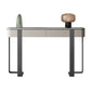 Stone Half Moon Console Table Glam 33.46-inch Tall Accent Table Clearhalo 'Console Tables' 'console_tables' 'Entry & Mudroom Furniture' 'furn' 'furn_console_tables' 'Furniture' 1200x1200_969ad261-a08c-4cf8-8b6e-85a87345860f