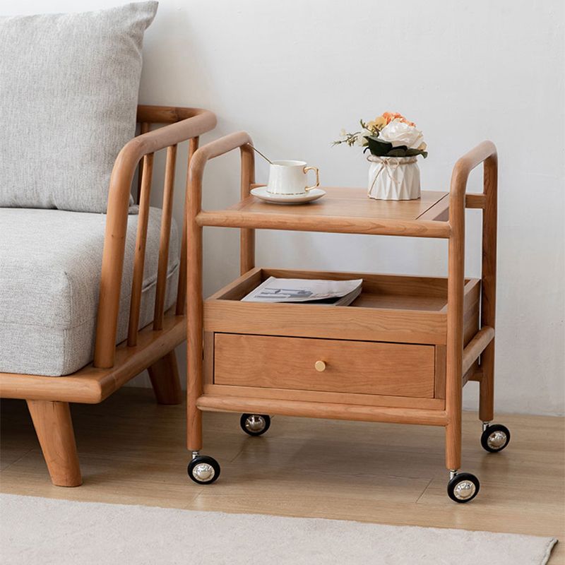 Tavolo d'angolo modernistico con tavolo da soggiorno rettangolare a doppio livello rettangolare