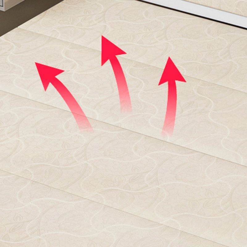 Modern rechthoekig bed minimalistisch paneel ijzerbed met hoofdeinde