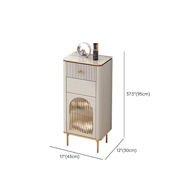 11.7-inch Width Glam Storage Chest Dresser Stone Storage Chest Clearhalo 'Bedroom Furniture' 'Dressers & Chests' 'dressers_chests' 'furn' 'furn_dressers_chests' 'Furniture' 1200x1200_969f377e-5d02-457f-9e9e-278a2b306a44