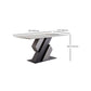 Juego de mesa de comedor rectangular moderno 1/4/5/7 piezas de comedor para hogar