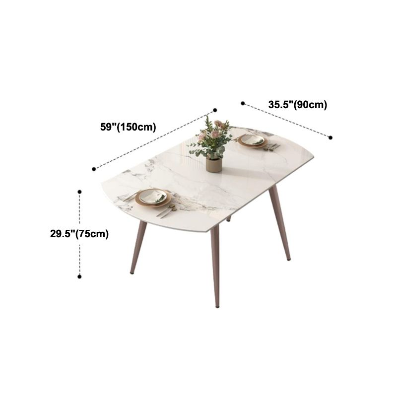Contemporary 1/2/5/7 Pieces Dining Set Metal Dining Room Set for Small Space Clearhalo 'Dining Room Sets' 'Dining Tables & Seating' 'dining_room_set' 'furn' 'furn_dining_room_set' 'Furniture' 'furniture_dining_room_set' 'Kitchen & Dining Furniture' 1200x1200_96a9f3ea-018c-486b-99ff-60dc0e416926