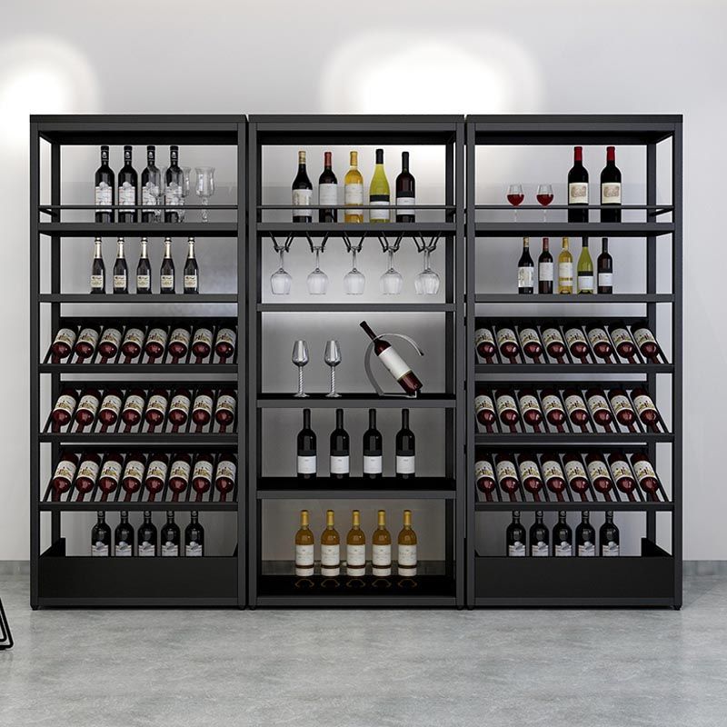 Modern Floor Wine Glass Stemware Rack Holder Metal Wine Rack Clearhalo 'furn' 'furn_wine_racks' 'Furniture' 'Kitchen & Dining Furniture' 'Wine Racks' 'wine_racks' 1200x1200_96ac3c33-7e4e-40e1-baf2-5aa1ebc8e89b