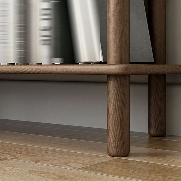 Rubber Wood Etagere Bookshelf Contemporary Open Bookshelf for Home Clearhalo 'Bookcases' 'furn' 'furn_bookcases' 'Furniture' 'furniture_bookcases' 'kitchen' 'kitchen_bookcases' 'Living Room Furniture' 'Office Furniture' 1200x1200_96adfae0-8227-4616-90cb-83e3f5f36ffa