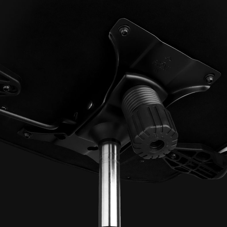 Zilveren metaal moderne bureaustoel met mid-back mesh conferentie stoel