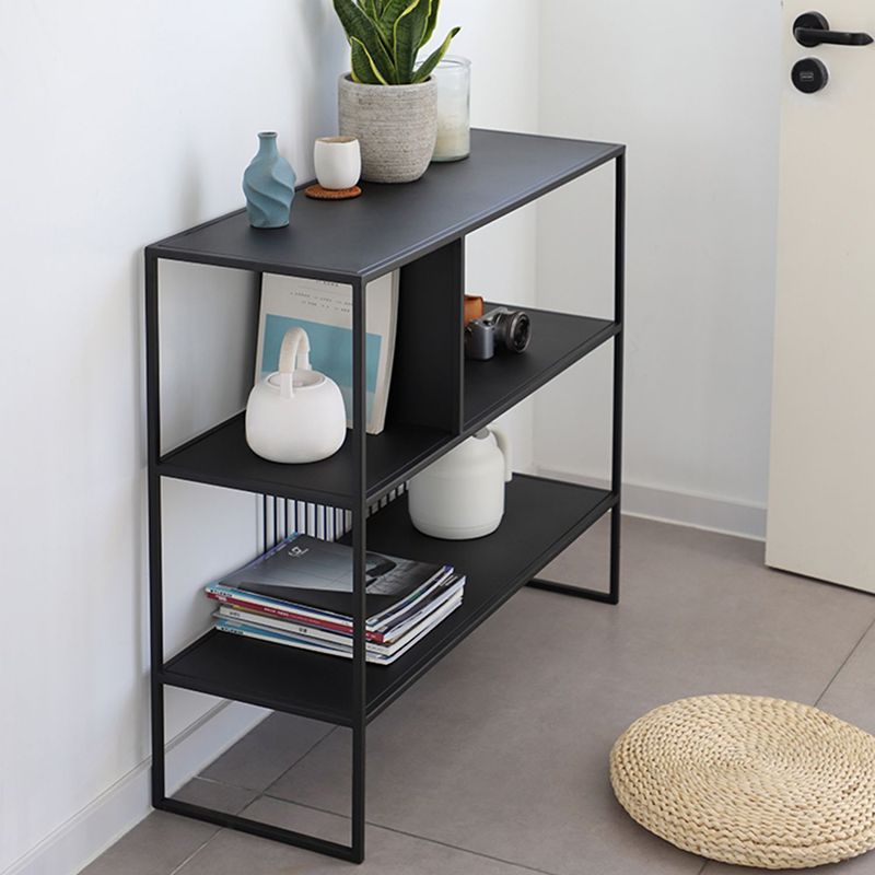 12.6 "W Tabla de acento de consola contemporánea Tabla de consola de acabado antiguo en metal