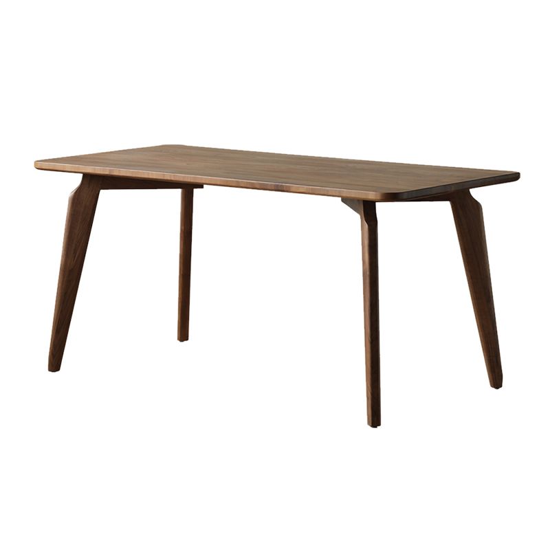 1/3/5 pezzi Set da pranzo per rettangolo in legno massiccio moderno per casa