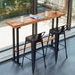 Rectangle Bar Height Pub Table Industrial Pub Height Dining Table Clearhalo 'Bar Furniture' 'Bar Tables' 'bar_tables' 'furn' 'furn_bar_tables' 'Furniture' 'Kitchen & Dining Furniture' 1200x1200_96b13968-bd2c-4492-b70c-92810dd7fbce