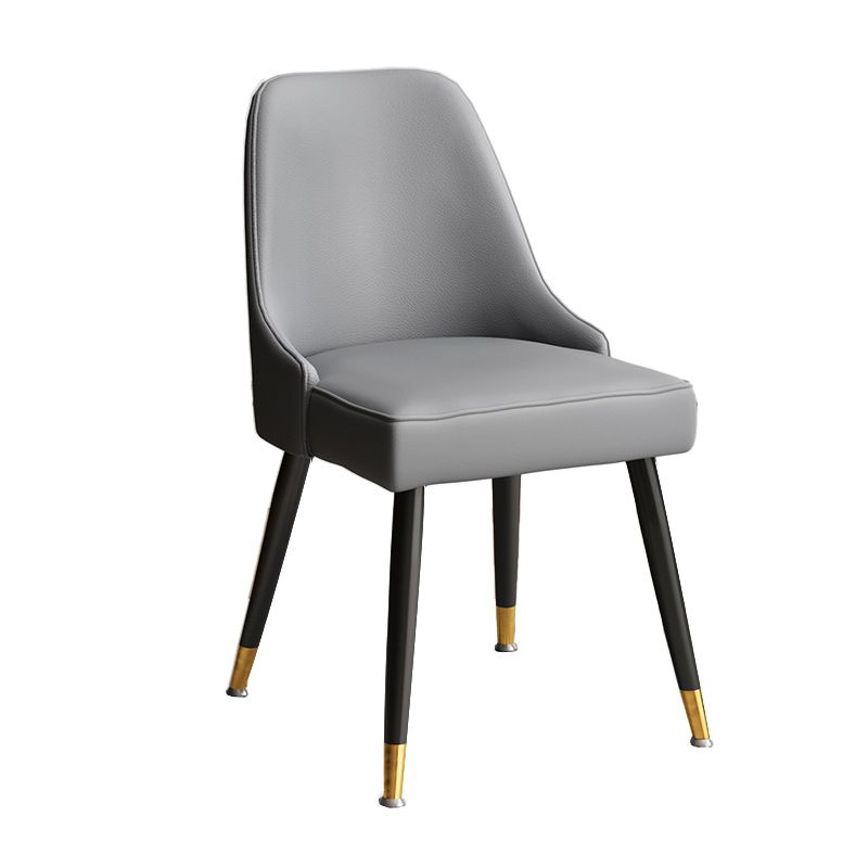 Glam Velvet Side Chair Parsons Upholstered Side Chair for Dining Room Clearhalo 'Dining Chairs' 'Dining Tables & Seating' 'dining_chair' 'furn' 'furn_dining_chair' 'Furniture' 'Kitchen & Dining Furniture' 1200x1200_96b5d1a6-25ee-4647-b038-5f27e7f5cd56