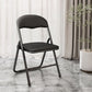 Moderne stijl metalen open rug vouwen armloze eetkamerstoelen (set van 1/4/8)
