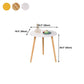 3 Legs End Table Natural/ White/ Yellow Round Wood Side End Table Clearhalo 'Coffee & Accent Tables' 'End & Side Tables' 'end_side_table' 'end_side_tables' 'furn' 'furn_end_side_tables' 'Furniture' 'furniture_end_side_table' 'Living Room Furniture' 1200x1200_96bb5809-5526-48e4-824f-26b63c2042f3
