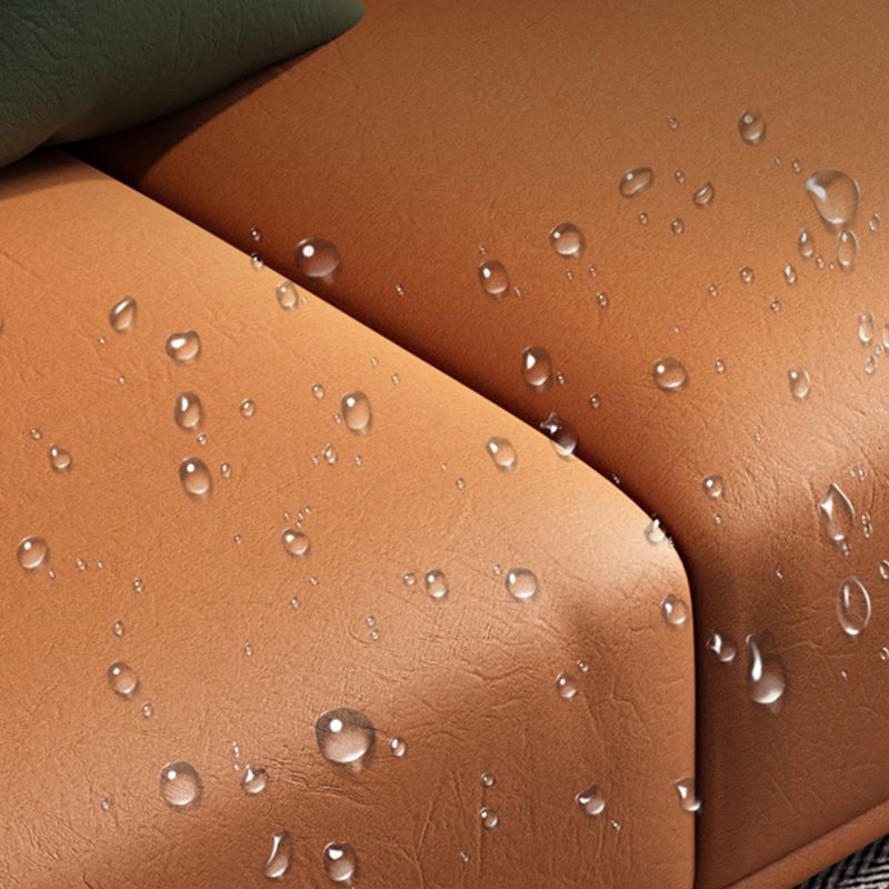 Fabric Living Room Square Arm Standard Cushions Contemporary Seating Clearhalo 'furn' 'furn_sofas' 'Furniture' 'furniture_sofas' 'kitchen' 'kitchen_sofas' 'Living Room Furniture' 'Sofa' 'sofas' 1200x1200_96bcc059-f838-4ba2-825d-a45af88f2553