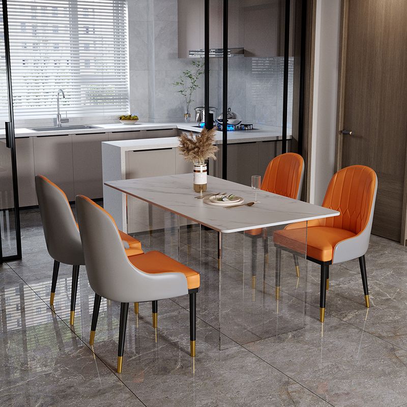 Modern 1/2/3/5 Pieces Dining Set Sintered Stone Dining Furniture Set /Separate Items Clearhalo 'Dining Room Sets' 'Dining Tables & Seating' 'dining_room_set' 'furn' 'furn_dining_room_set' 'Furniture' 'furniture_dining_room_set' 'Kitchen & Dining Furniture' 'kitchen&dining_furn' 'kitchen' 1200x1200_96bd17ad-fed9-4134-adbd-ed19c030f402