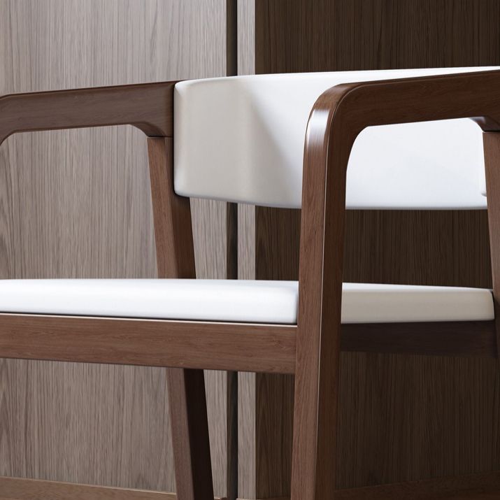 Scandinavian Wood Kitchen Dining Room Chair Open Back Arm Chair Clearhalo ' kitchen&dining_furn' 'Dining Chairs' 'Dining Tables & Seating' 'dining_chair' 'furn' 'furn_dining_chair' 'Furniture' 'furniture_dining_chair' 'Kitchen & Dining Furniture' 'kitchen' 1200x1200_96bd6399-30e3-429c-b5e6-5e469ac892e9