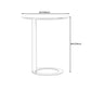 26" Tall Metal End Table Round Modern Pedestal Accent Side Table Clearhalo 'Coffee & Accent Tables' 'End & Side Tables' 'end_side_table' 'end_side_tables' 'furn' 'furn_end_side_tables' 'Furniture' 'furniture_end_side_table' 'Living Room Furniture' 1200x1200_96bdeb19-2926-4aa8-a9e5-d5170b88e38d