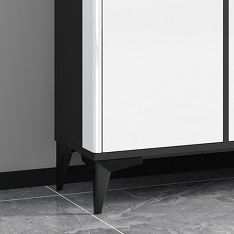 Contemporary Side Board Engineered Wood Sideboard for Kitchen Clearhalo 'buffet_sideboard' 'Buffets & Sideboards' 'furn' 'furn_buffet_sideboard' 'Furniture' 'Kitchen & Dining Furniture' 1200x1200_96bf4c83-9406-4315-b727-002ebaa2ed1d