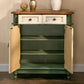 33.07" Tall Wood 2 - Drawer Cabinet 2 Door Accent Cabinet - Wood Clearhalo 'Cabinets & Chests' 'cabinets_chests' 'furn' 'furn_cabinets_chests' 'Furniture' 'Living Room Furniture' 1200x1200_96c01ae0-0d6d-4fb8-a998-3bce30371eb4