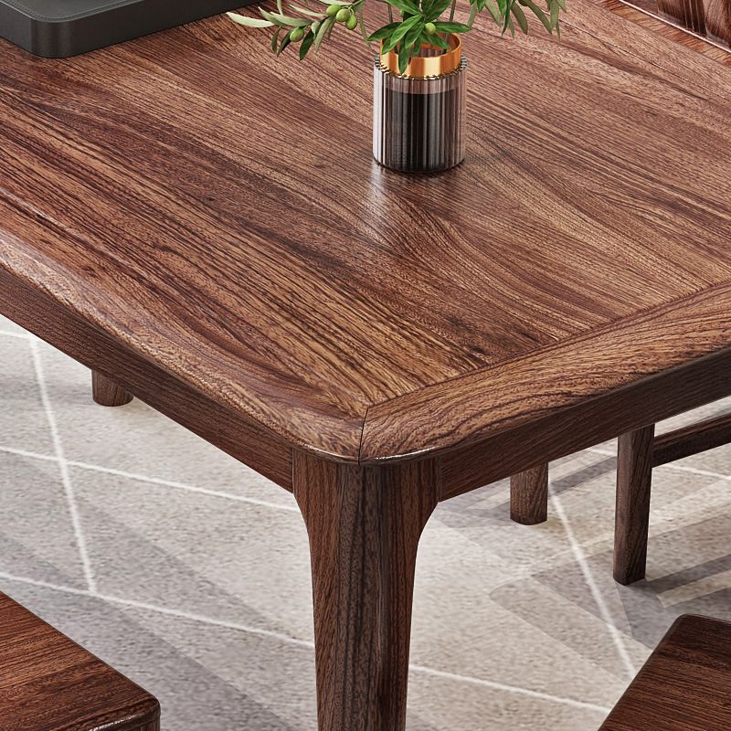 Modern Kitchen Solid Wood Dining Furniture Set with Rectangle Top Formal Dining¬†Room¬†Table¬†Set Clearhalo 'Dining Room Sets' 'Dining Tables & Seating' 'dining_room_set' 'furn' 'furn_dining_room_set' 'Furniture' 'furniture_dining_room_set' 'Kitchen & Dining Furniture' 'kitchen&dining_furn' 'kitchen' 1200x1200_96c3e4a4-063c-4ccb-995e-cbd274be663d