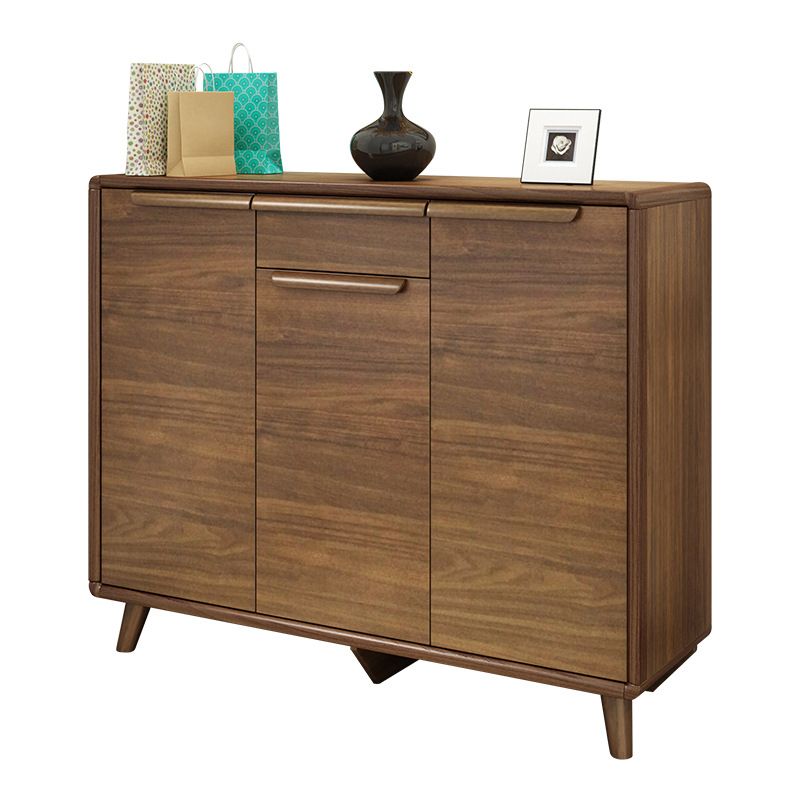 Industriële houten accentkastbar trekt rechte benen kast