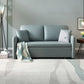 Modern & Contemporary Upholstered Faux leather Futon Sleeper Sofa Bed