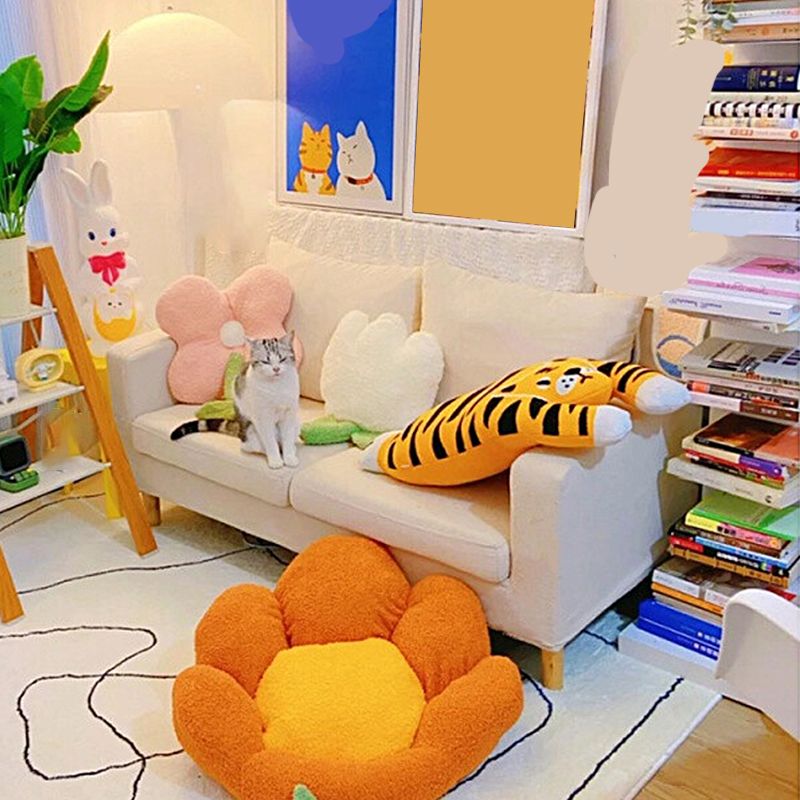 Scandinave 24,4 "de large oreillers de dos carré arme carrée convertible canapé