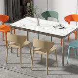Minimalist Plastic Dining Armless Chair Colorful Wingback Side Chair Clearhalo 'Dining Chairs' 'Dining Tables & Seating' 'dining_chair' 'furn' 'furn_dining_chair' 'Furniture' 'furniture_dining_chair' 'Kitchen & Dining Furniture' 1200x1200_96c9d420-eca3-4a83-b3ff-3c922fbfccb7