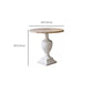 French Country Corner Table Wood Pedestal Round Accent Side Table Clearhalo 'Coffee & Accent Tables' 'End & Side Tables' 'end_side_tables' 'furn' 'furn_end_side_tables' 'Furniture' 'Living Room Furniture' 1200x1200_96ceb018-6946-4c58-a493-98382dd90e8b
