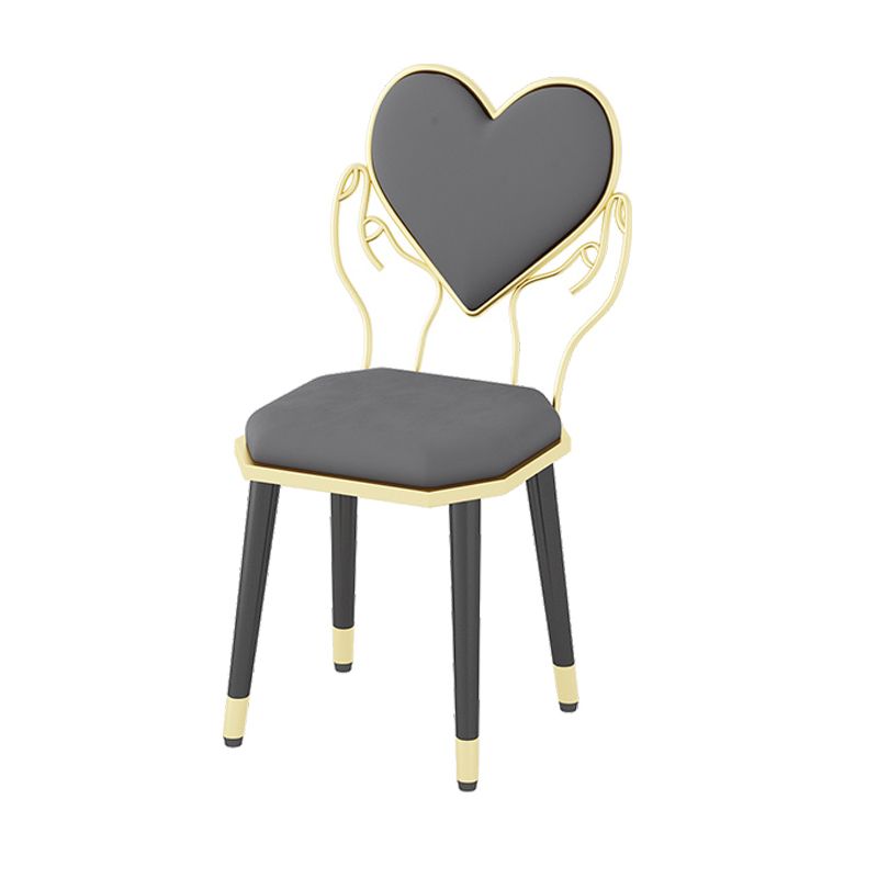 Scandinavian Style Open Back Dining Side Chair Polyurethane Dining Chairs Clearhalo ' kitchen&dining_furn' 'Dining Chairs' 'Dining Tables & Seating' 'dining_chair' 'furn' 'furn_dining_chair' 'Furniture' 'furniture_dining_chair' 'Kitchen & Dining Furniture' 'kitchen' 1200x1200_96cf09a4-ffd5-4550-9762-69d98ad3ce50