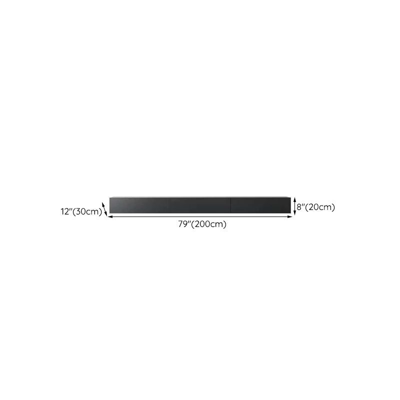 12" W Modern TV Media Stand Wall-mounted TV Stand Console with Drawers Clearhalo 'furn' 'furn_tv_stands_entertainment_centers' 'Furniture' 'Living Room Furniture' 'TV Stands & Entertainment Centers' 'TV Stands & Media Storage Furniture' 'tv_stands_entertainment_centers' 1200x1200_96cf2b5c-cbc9-44b5-a015-5f533ae1af1a