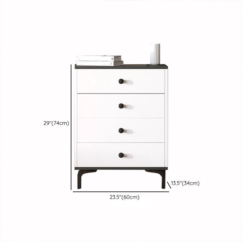 Cassettiera portaoggetti moderna realizzata in legno