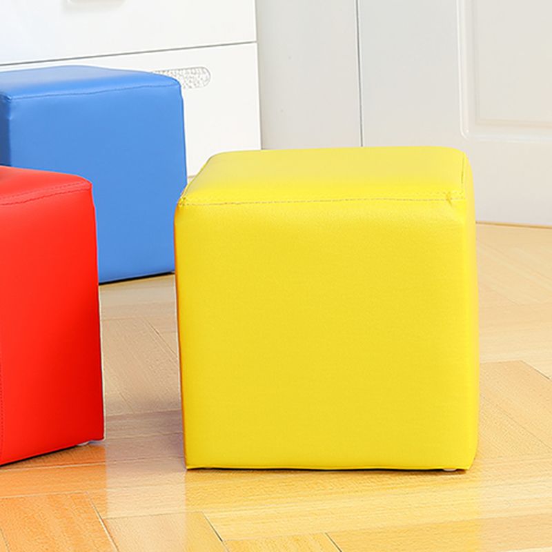 Modern Color Block Square Cube Water Resistant Storage Ottoman Clearhalo 'furn' 'furn_ottomans_poufs' 'Furniture' 'Living Room Furniture' 'Ottomans & Poufs' 'ottomans_poufs' 1200x1200_96d02ab5-e236-48c9-bfad-6aa8104ee696