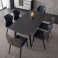 Metal Modern Rectangular Dining Table Sintered Stone Table for Kitchen and Dining Room Clearhalo ' dining_table' 'Dining Tables & Seating' 'Dining Tables' 'furn' 'furn_dining_table' 'Furniture' 'furniture_dining_table' 'Kitchen & Dining Furniture' 'kitchen&dining_furn' 'kitchen' 'kitchen_dining_table' 1200x1200_96d0e252-e50b-443c-9eed-8ecc4d557c10
