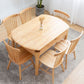 Modern Wooden Foldable Furniture Standard Height Formal Dining Room Table Set for Home Use Clearhalo 'Dining Room Sets' 'Dining Tables & Seating' 'dining_room_set' 'furn' 'furn_dining_room_set' 'Furniture' 'furniture_dining_room_set' 'Kitchen & Dining Furniture' 'kitchen&dining_furn' 'kitchen' 1200x1200_96d18357-8a3a-44a7-96ec-13f5caf853e5