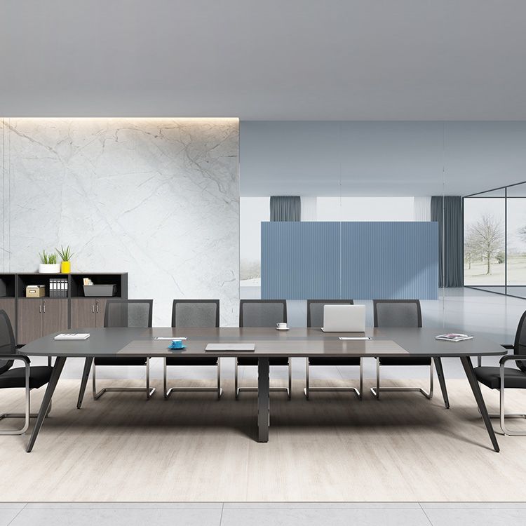 Modern Style Curved Desk Home Office Artificial Wood Writing Desk Clearhalo 'furn' 'furn_office_desk' 'Furniture' 'Office Desks' 'Office Furniture' 'office_desk' 1200x1200_96d18e50-02c5-40ba-9ff2-a29f518b00dc