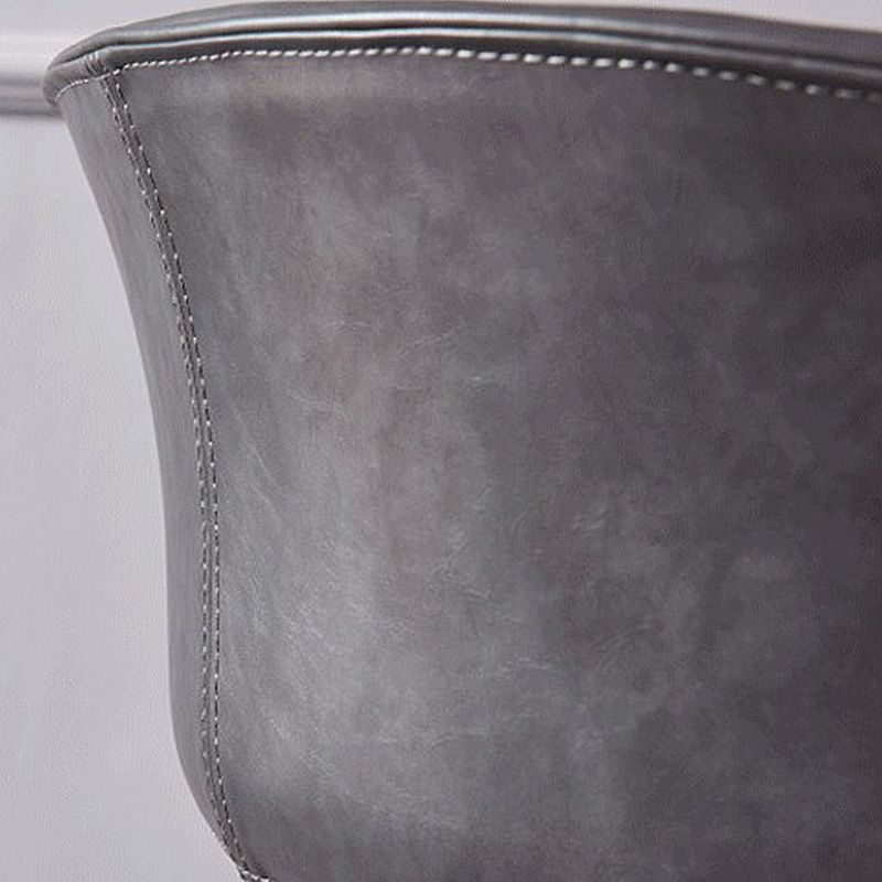 Restaurant Low Back Bar Stool Modern Leather Footrest Counter Height Stool Clearhalo 'Bar Furniture' 'Bar Stools' 'bar_stools' 'furn' 'furn_bar_stools' 'furniture_bar_stools' 'Kitchen & Dining Furniture' 'kitchen&dining_furn' 'kitchen' 'kitchen_furn' Furniture' 1200x1200_96d40a3e-da23-4490-aee7-4460672ac295