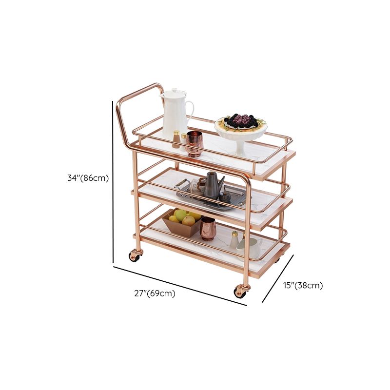 Table de préparation à la salle à manger moderne