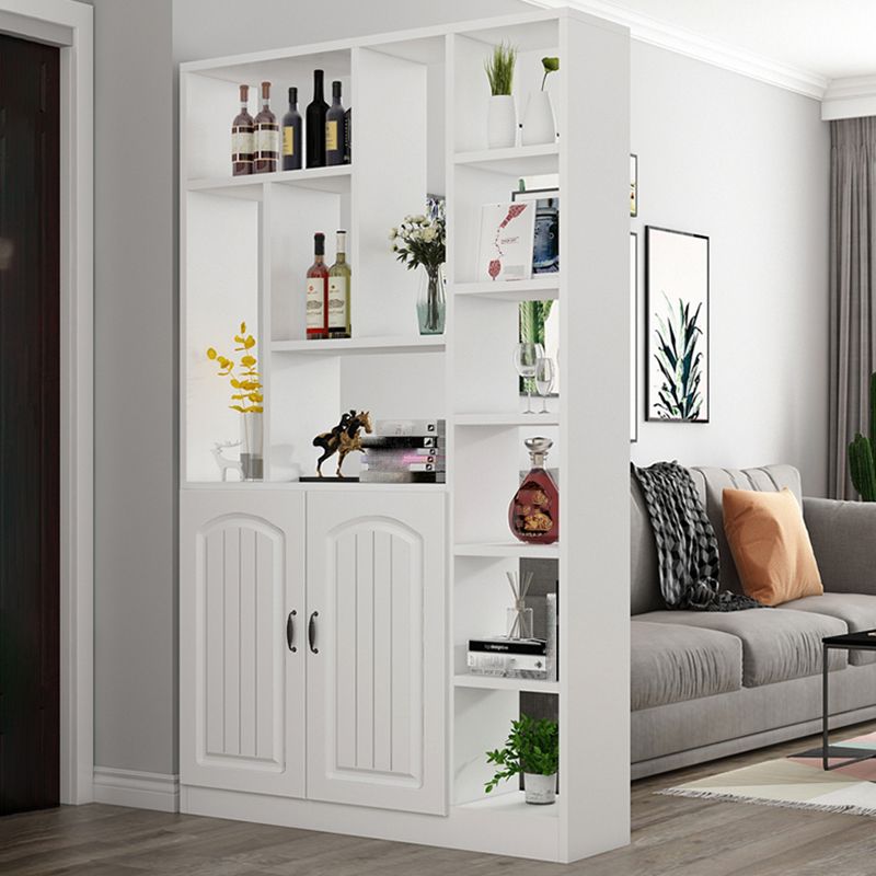 Modern Cabinet Water Resistant Wood Accent Cabinet with Doors Clearhalo 'Cabinets & Chests' 'cabinets_chests' 'furn' 'furn_cabinets_chests' 'Furniture' 'Living Room Furniture' 1200x1200_96d573d1-ae22-46ab-85fe-af89bf48fb45