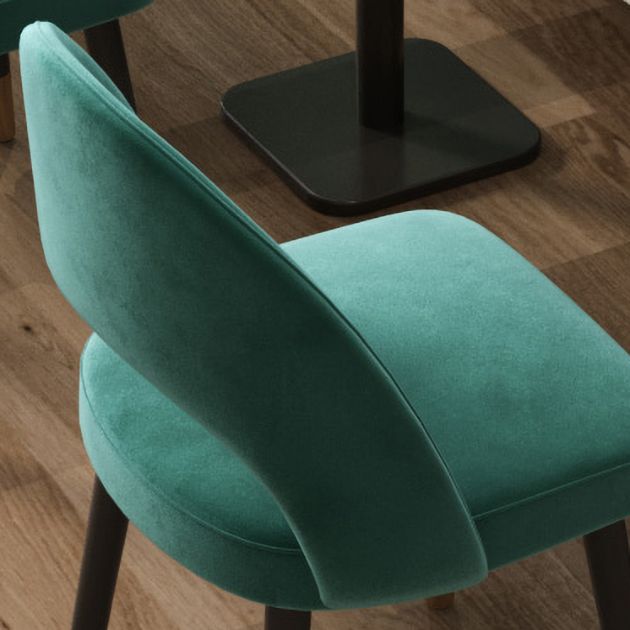 Metal Scandinavian Style Dining Chair Armless Dining Room Side Chair Clearhalo ' kitchen&dining_furn' 'Dining Chairs' 'Dining Tables & Seating' 'dining_chair' 'furn' 'furn_dining_chair' 'Furniture' 'furniture_dining_chair' 'Kitchen & Dining Furniture' 'kitchen' 1200x1200_96d61d69-8f43-4fe7-adc3-eedf1e2b76ae