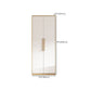Contemporary Freestanding Wardrobe Engineered Wood White Wardrobe